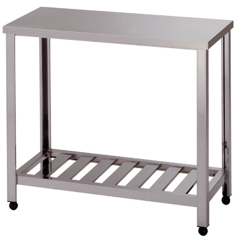 KT-600 ステンレス作業台(スノコ棚仕様)(SUS430) 東製作所 間口600mm