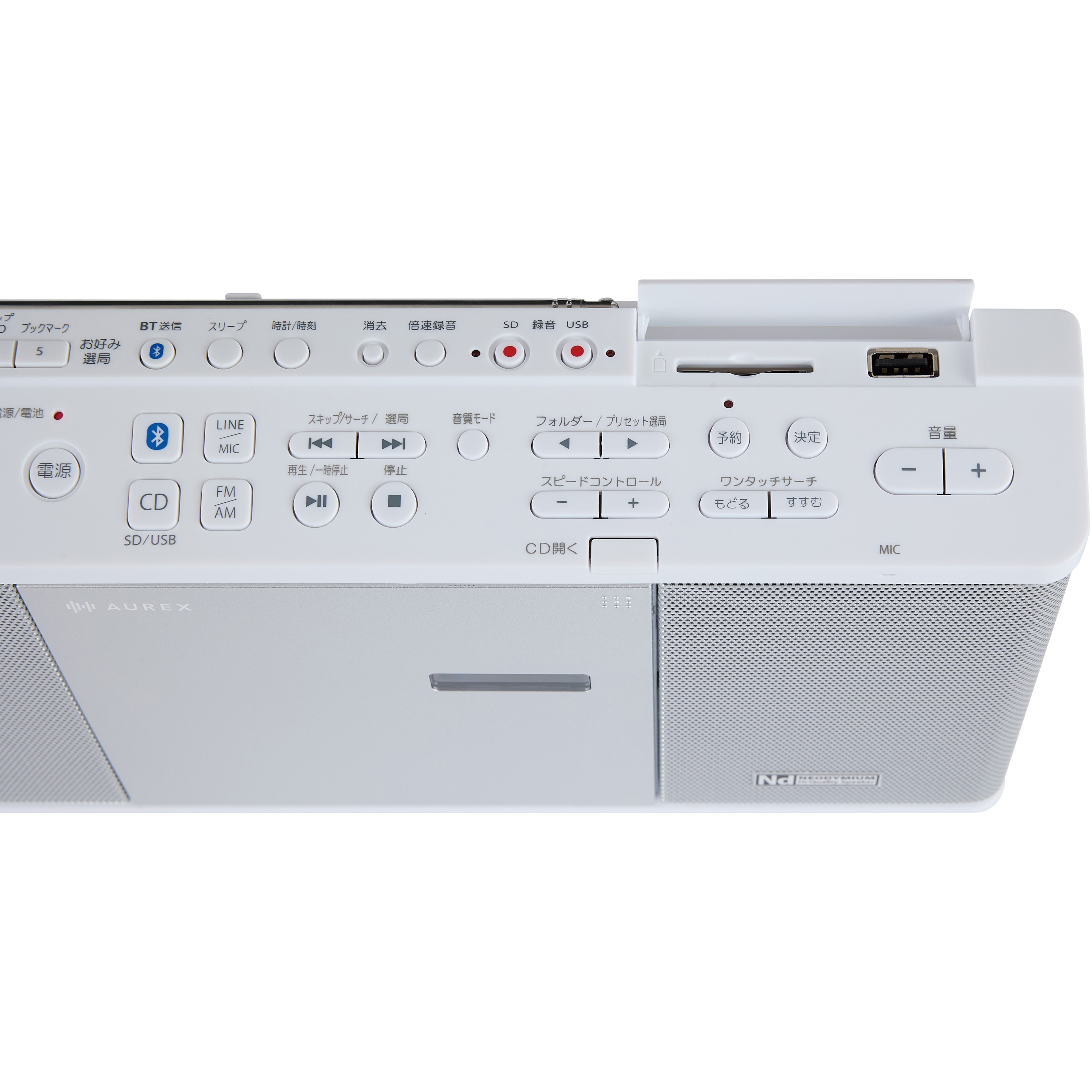 TY-ANX3(W) SD/USB/CDラジオ 1台 東芝 【通販モノタロウ】