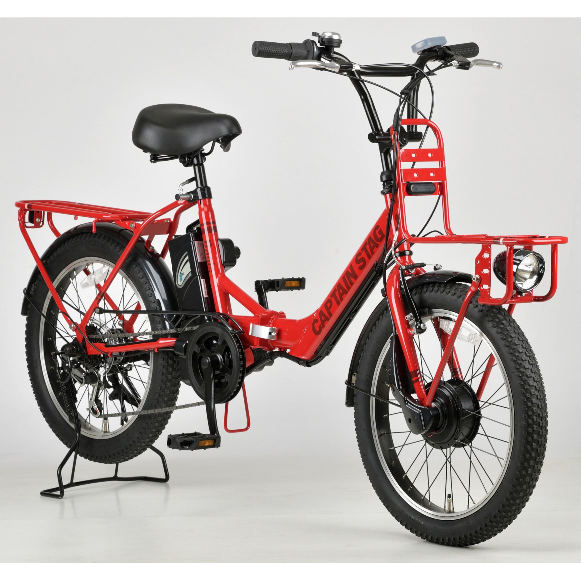 YG-1505 eバーギー電動折りたたみ自転車20インチ 外装6段 1台 CAPTAIN