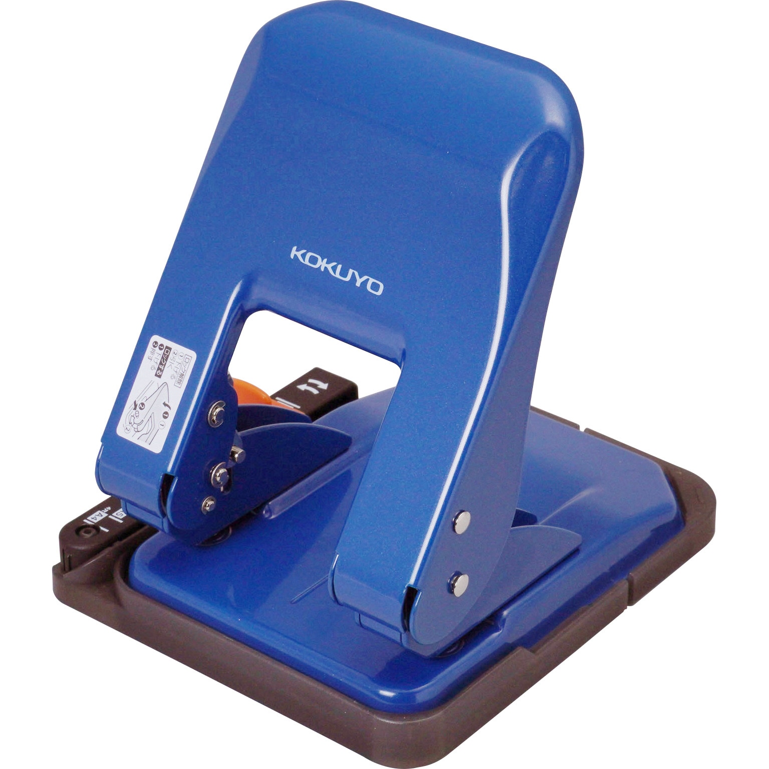 PN-G37B 2穴パンチ＜ラクアケ＞(37枚) コクヨ 青色 PN-G37B - 【通販