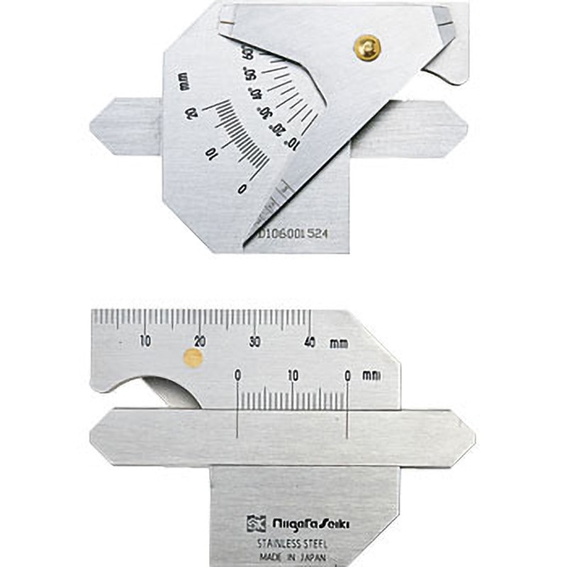 WG-1 溶接ゲージ WG-1 1個 SK(新潟精機) 【通販モノタロウ】