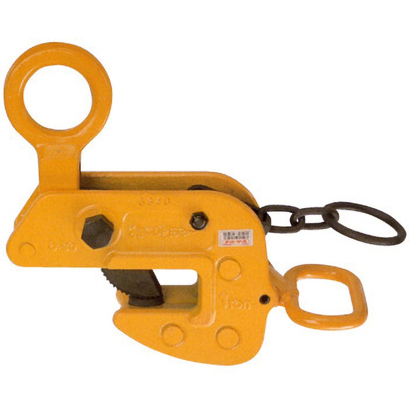 HLC5H 横吊りクランプ(ロックハンドル機構付) スーパーツール 荷重5t