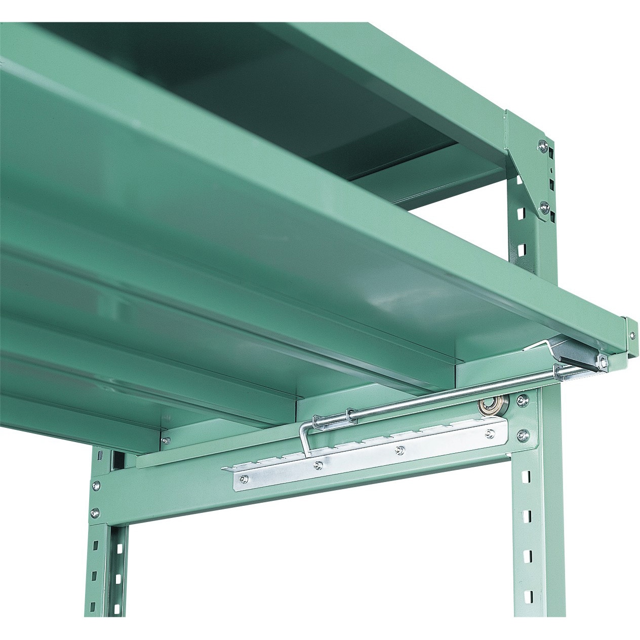 MSR-1812L04T 中量スライドラック(単体タイプ) サカエ 高さ1800mm MSR