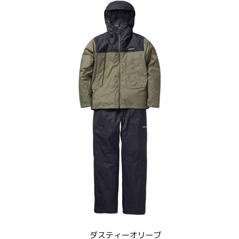 Sサイズ RB-057X ベーシックインサレーションレインスーツ 01 SHIMANO
