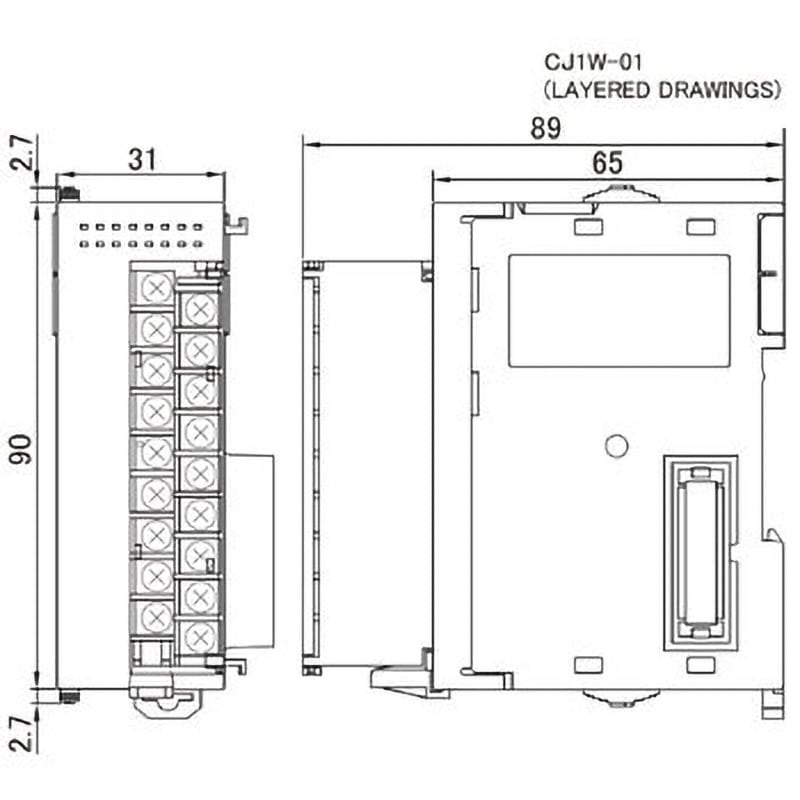 CJ1W-OC201 プログラマブルコントローラ CJ1/CJ1M リレー接点出力
