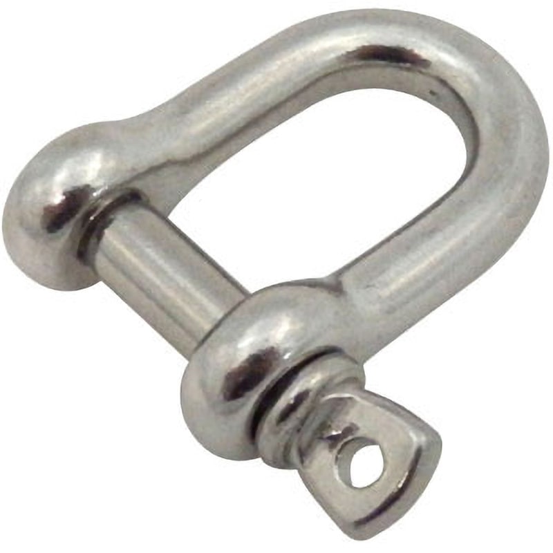 TNS-8 ねじシャックル(ステンレス製) TRUSCO 荷重2.45kN 1袋(1個) TNS