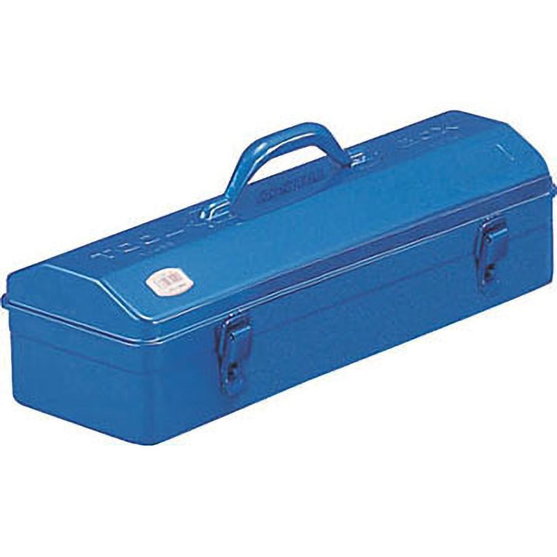 Y-530-B 山型工具箱 TRUSCO スチール ブルー色 外寸(幅×奥行×高さ)548