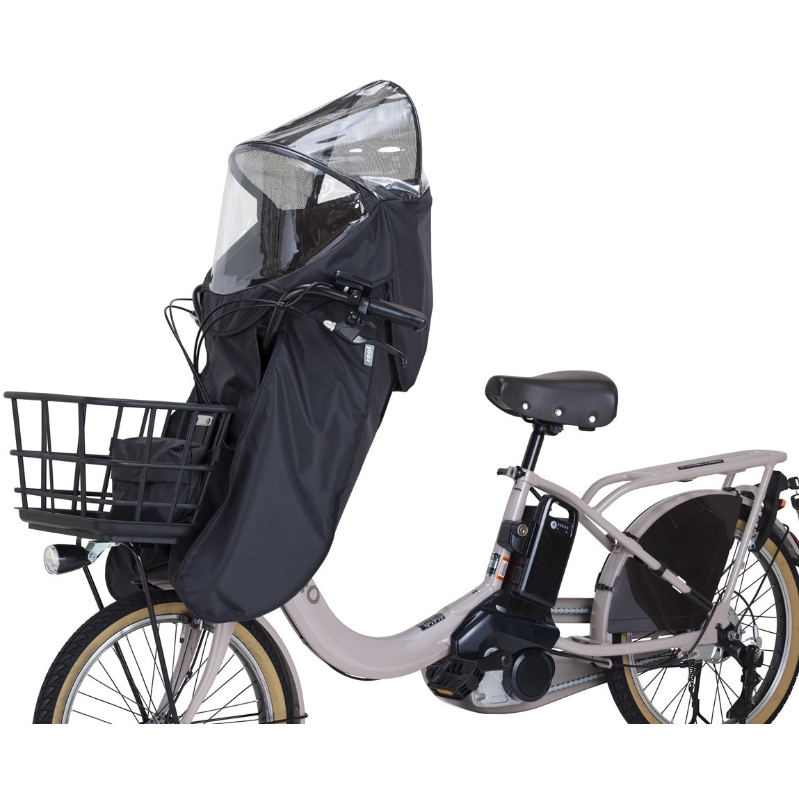 RCF-010 RCF-010 フロント用レインカバー roof mini verB OGK技研 黒色