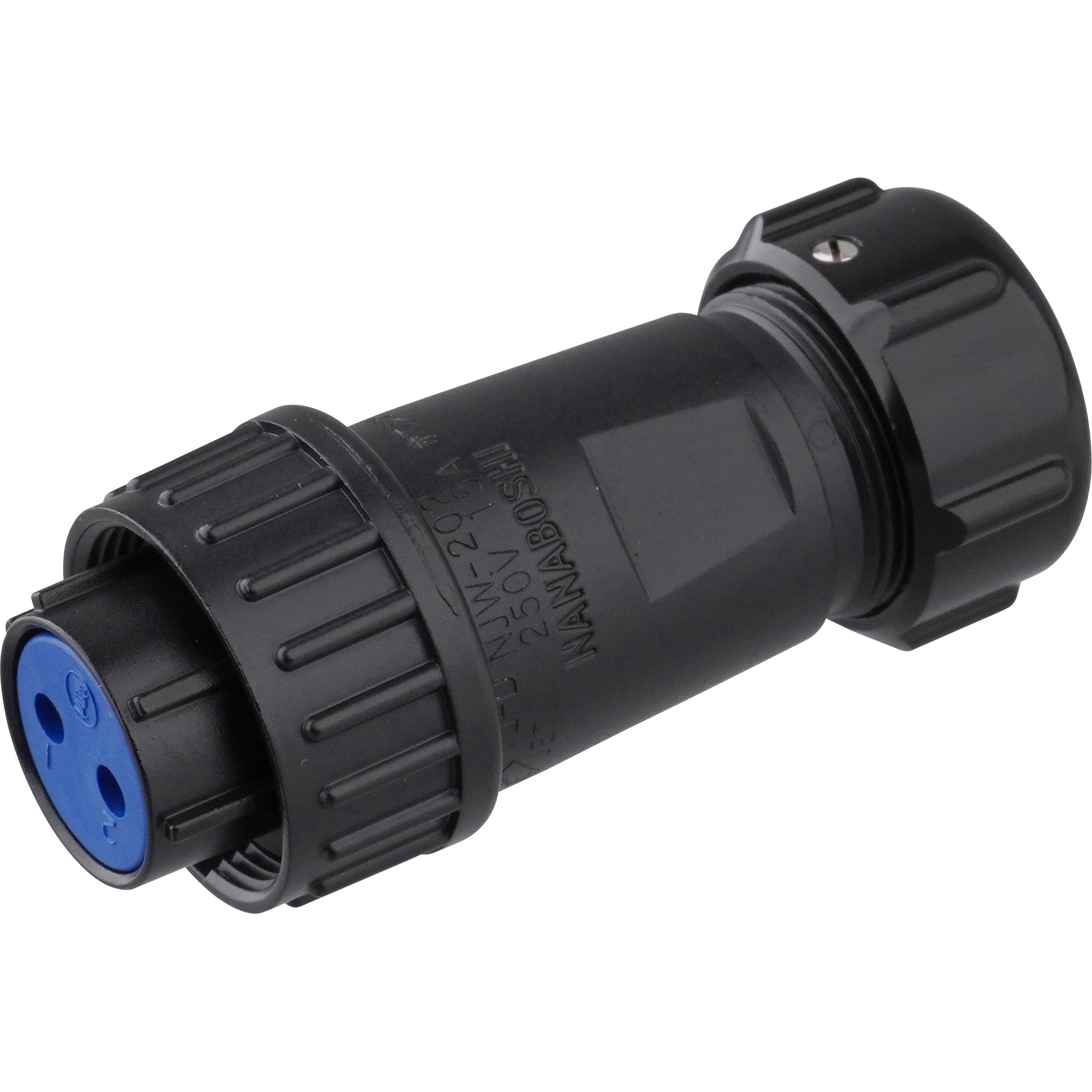 NJW-202-PF8 NJWシリーズ防水中型コネクタ ストレートプラグ 七星科学