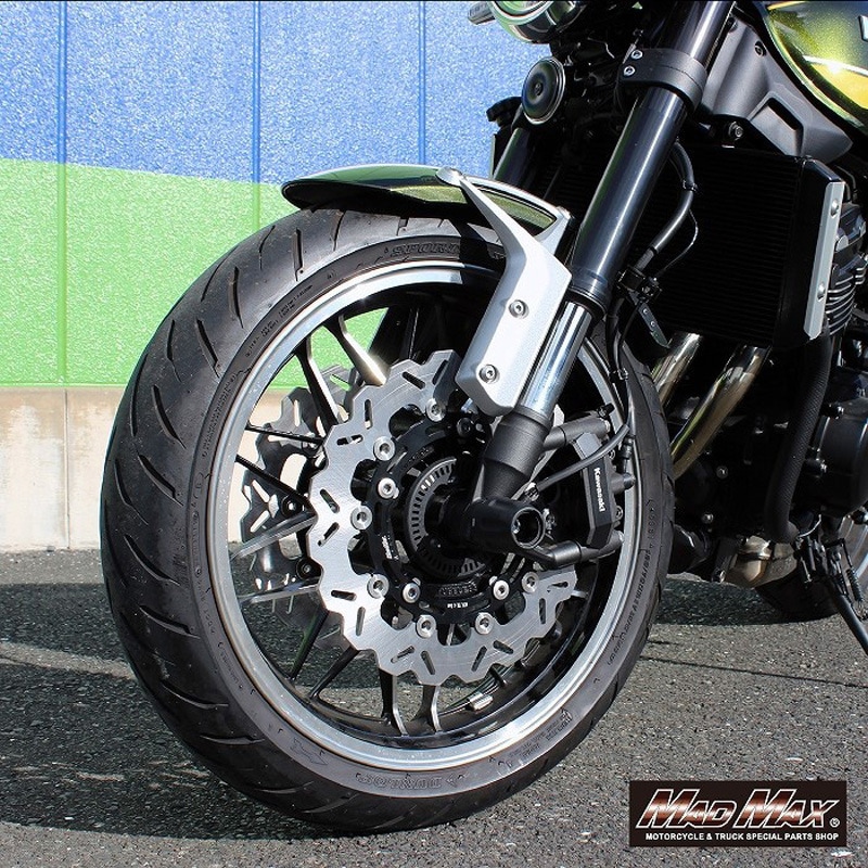 MM19-K029-BK カワサキ Z900RS/Z900RSカフェ フロント ウェーブ