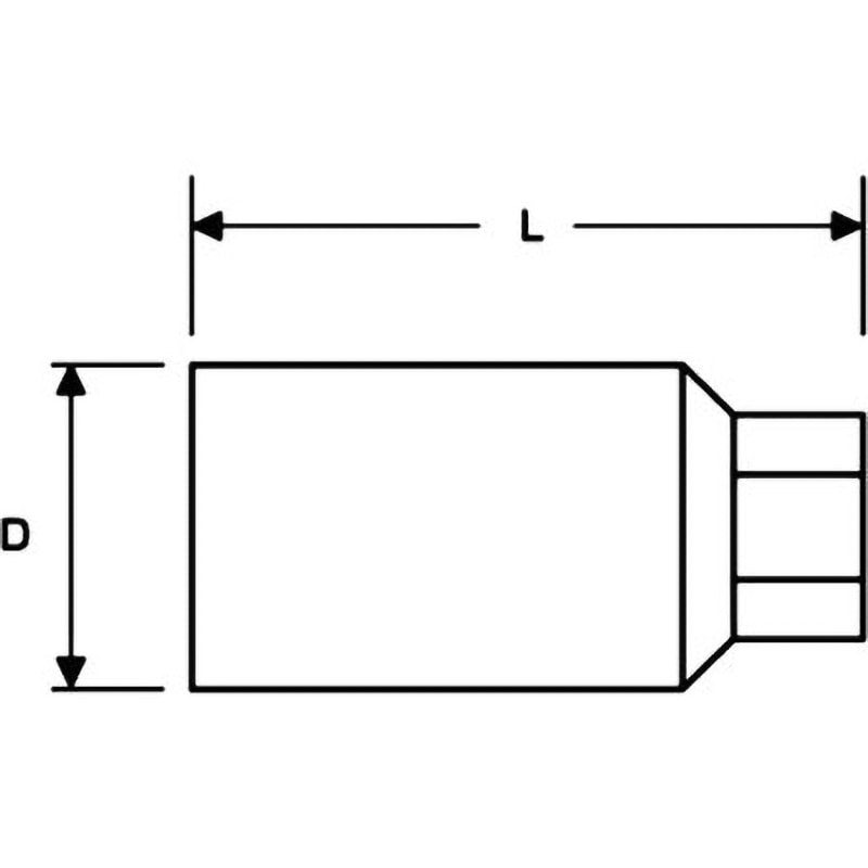 97753 プラグソケット 1個 DAYTONA(デイトナ) 【通販モノタロウ】