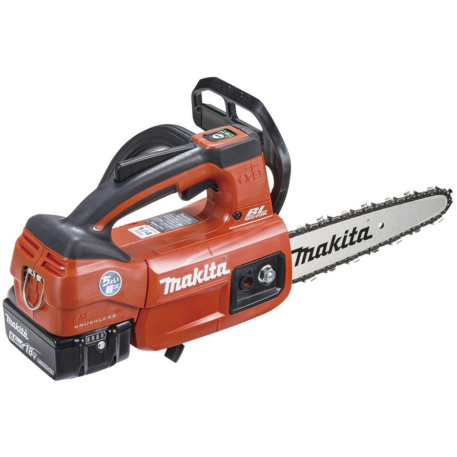 MUC204CDGR 200ミリ充電式チェンソー マキタ 18V バッテリー容量6Ah