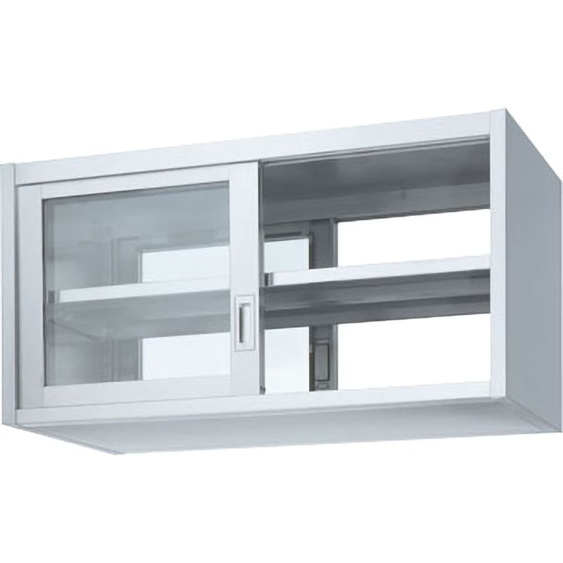 HGW60-12060 吊戸棚(両面ガラス戸)(SUS430) 1台 シンコー 【通販