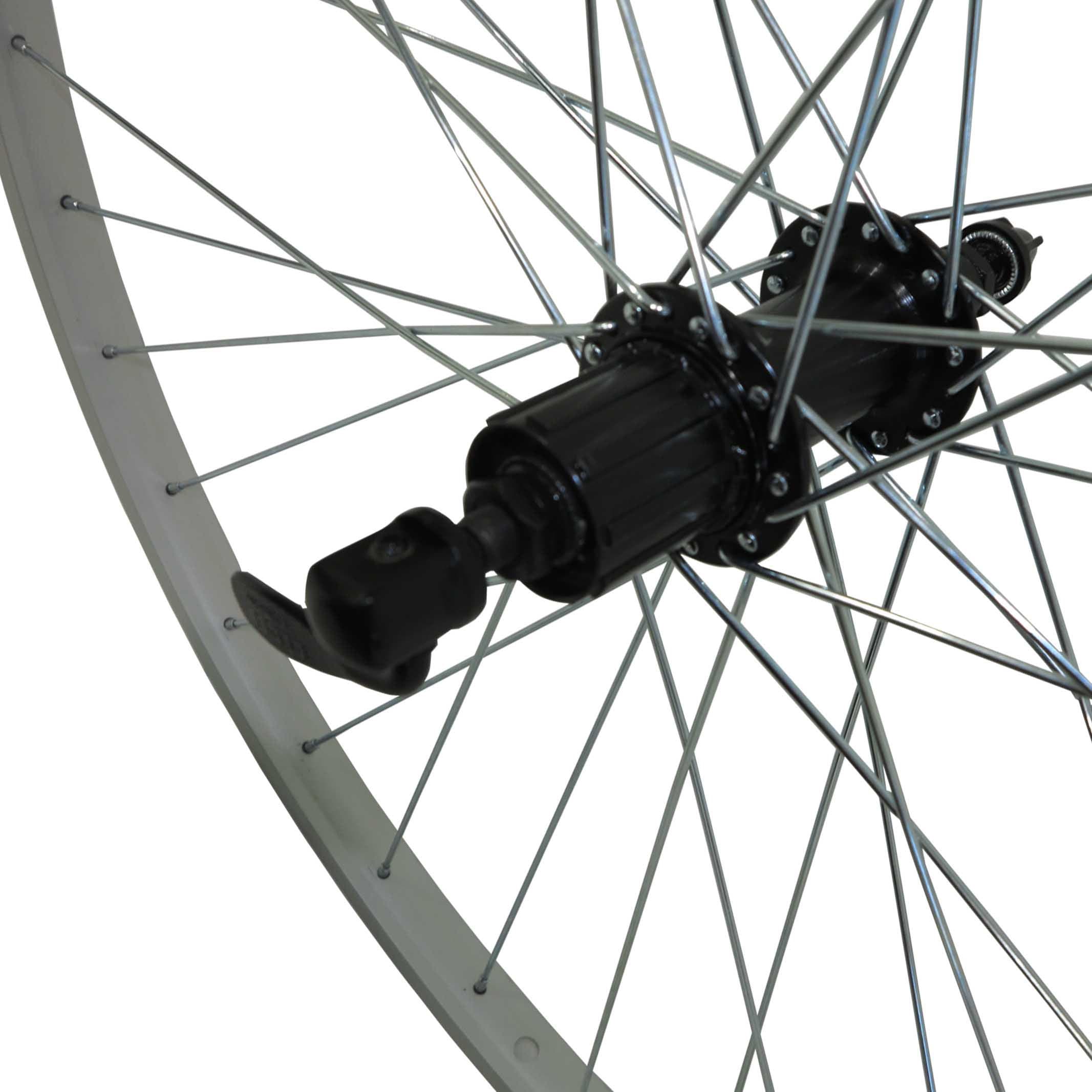 XBA60 後輪 アルミホイール(カセット/Vブレーキ用)クイック アサヒ