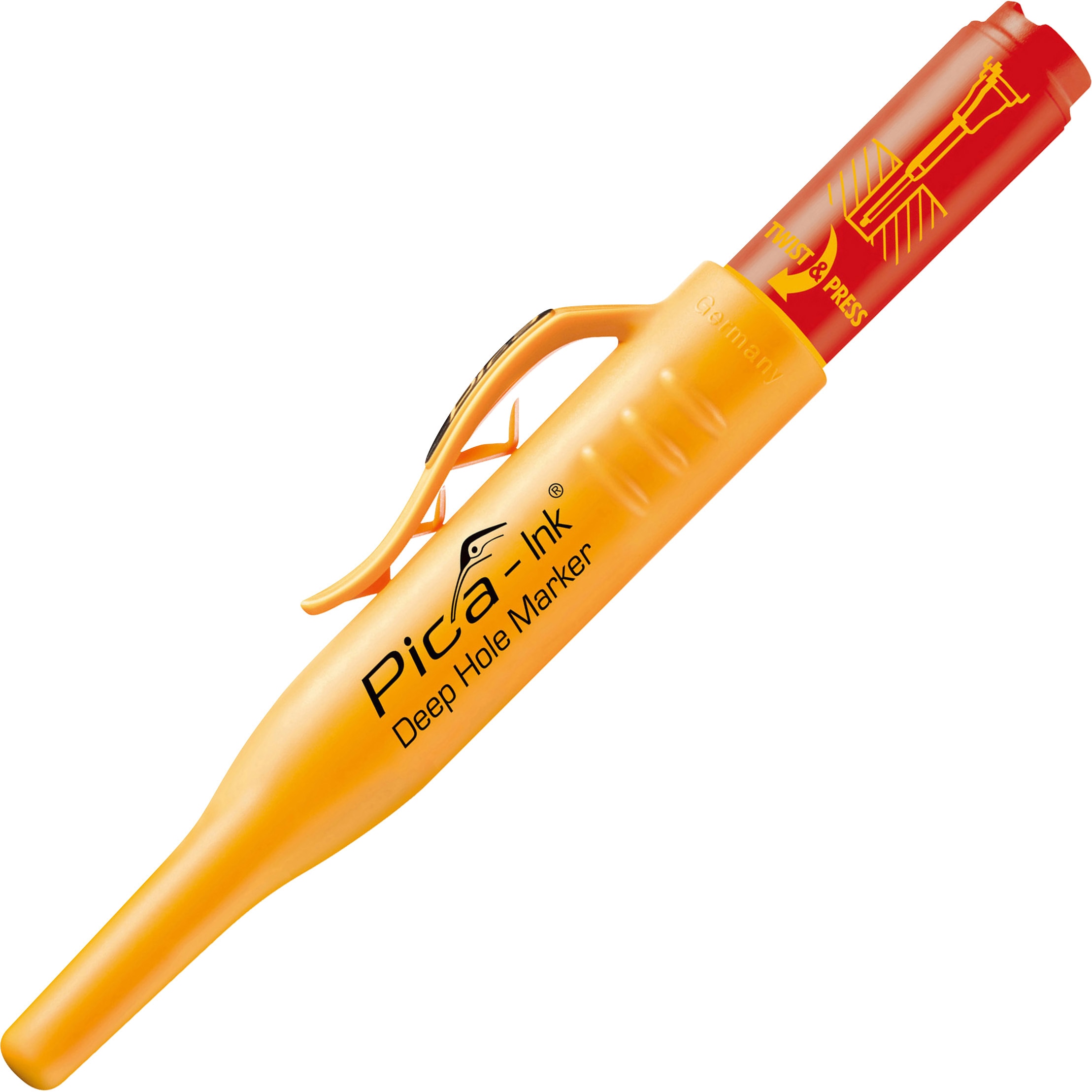 15040 工業用深穴インクマーカー Pica-Ink[[R上]] ピカマーカー 細字 1