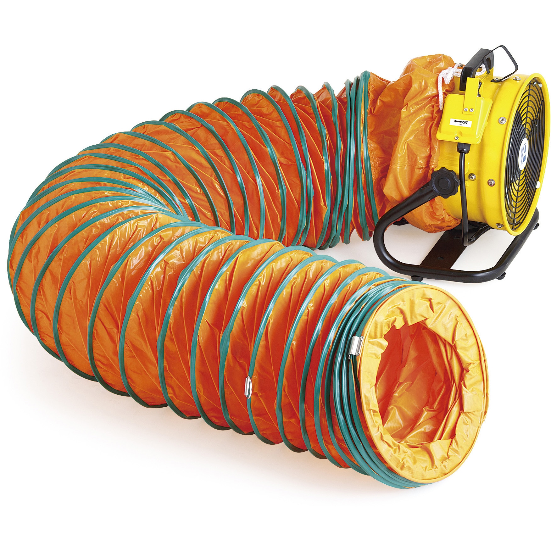 ID-400 送排風機用ダクトホース 藤田 ダクト径400mm長さ5m 1式