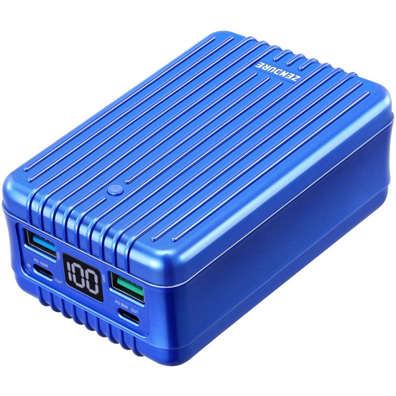 ZDA8PDP-BLUE-PL モバイルバッテリー SUPER TANK 26800mAh 1個 ZENDURE