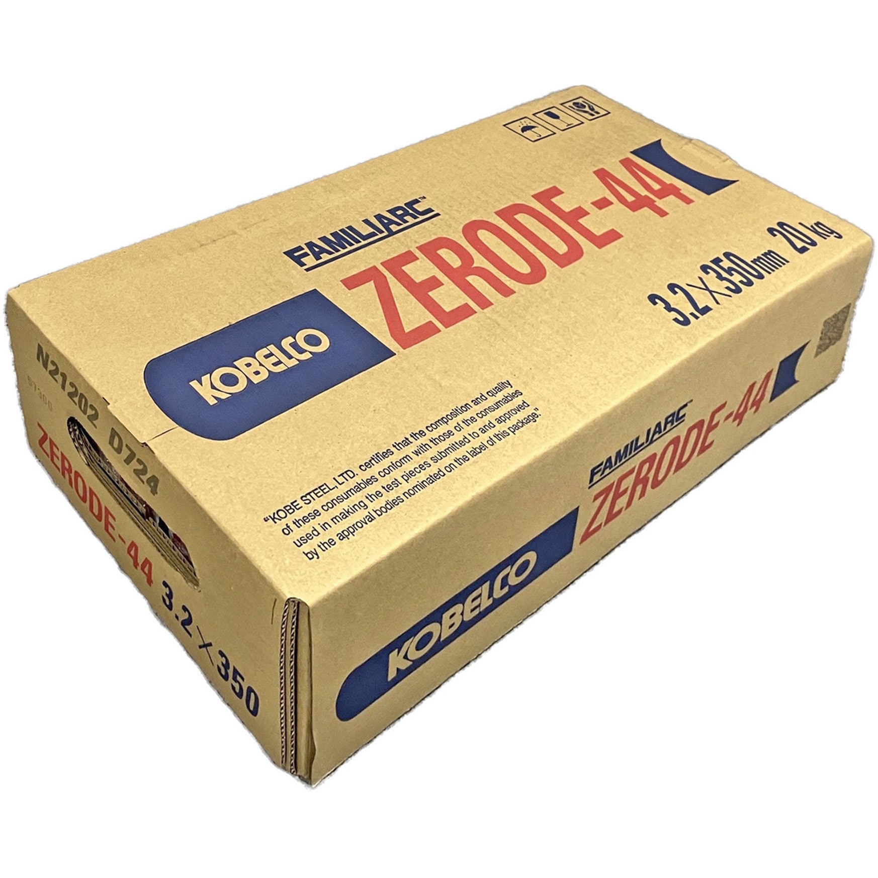 Z-44(ZERODE-44) 軟鋼～550MPa級鋼用溶接棒 神戸製鋼 棒径3.2mm棒長