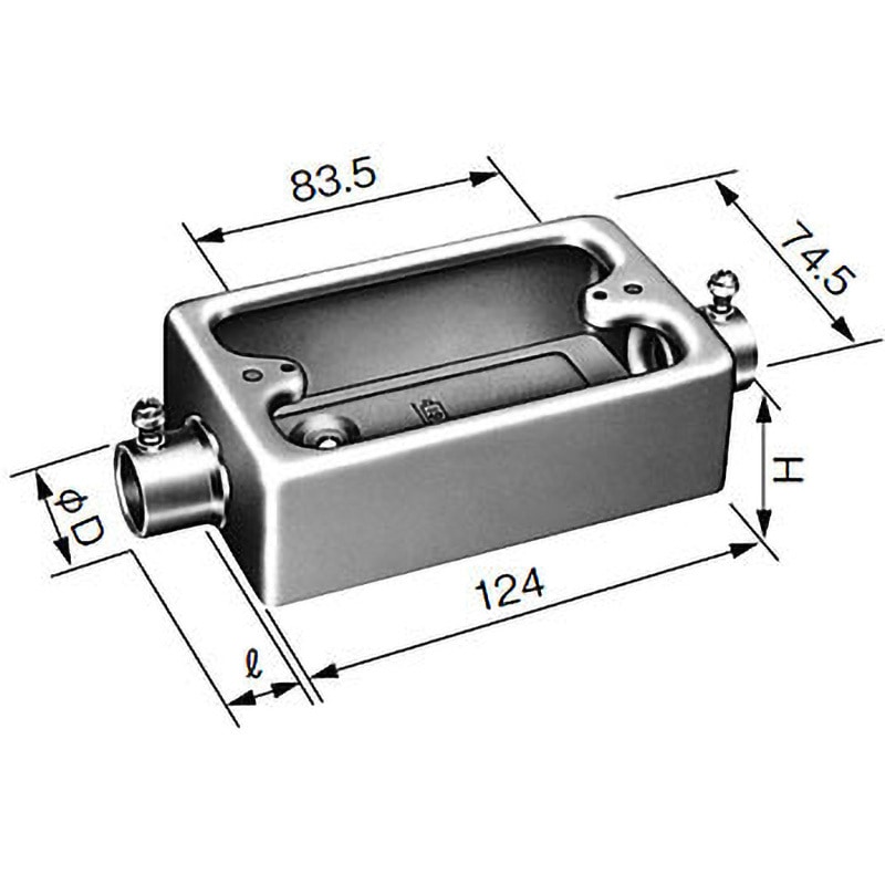 DS71251K ねじなし露出スイッチボックス Panasonic(パナソニック) 種類