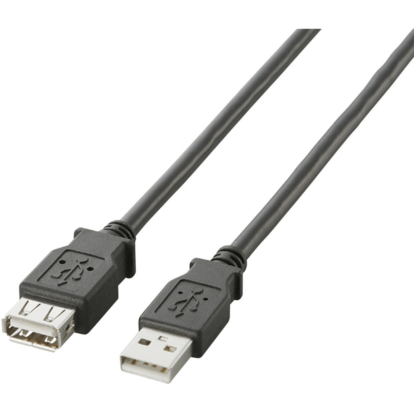 U2C-E30BK USB延長ケーブル A-A 2重シールドケーブル RoHS ブラック