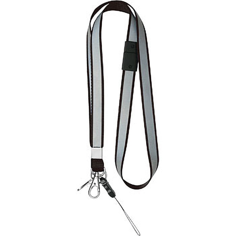 SG-279-D 反射ストラップ SONIC(ソニック)[文具] 黒色 1本 SG-279-D