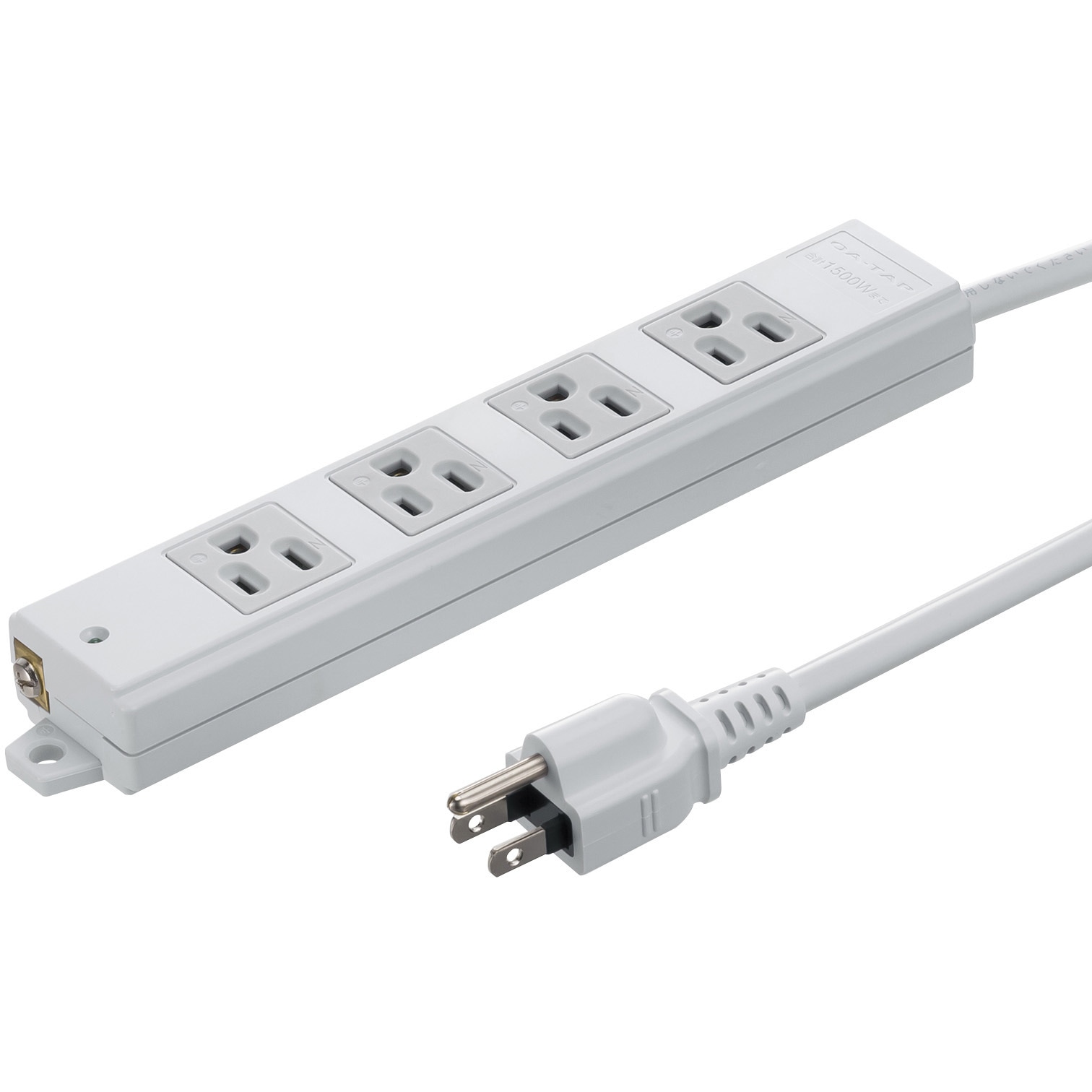 TAP-KS4N-3 電源タップ サンワサプライ マグネットあり 平行型 グレー