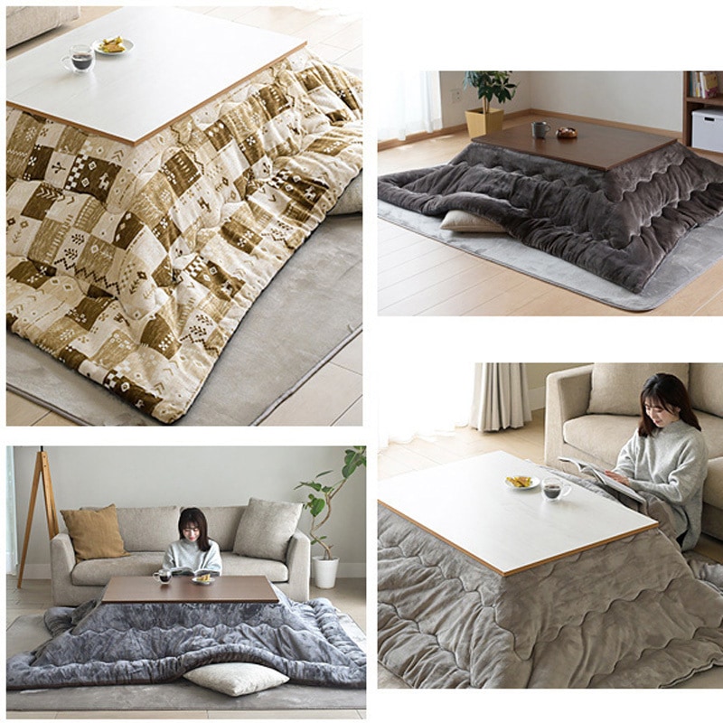 EYC-105752(BK/MBR) カジュアルこたつ YAMAZEN(山善) 消費電力300W 幅