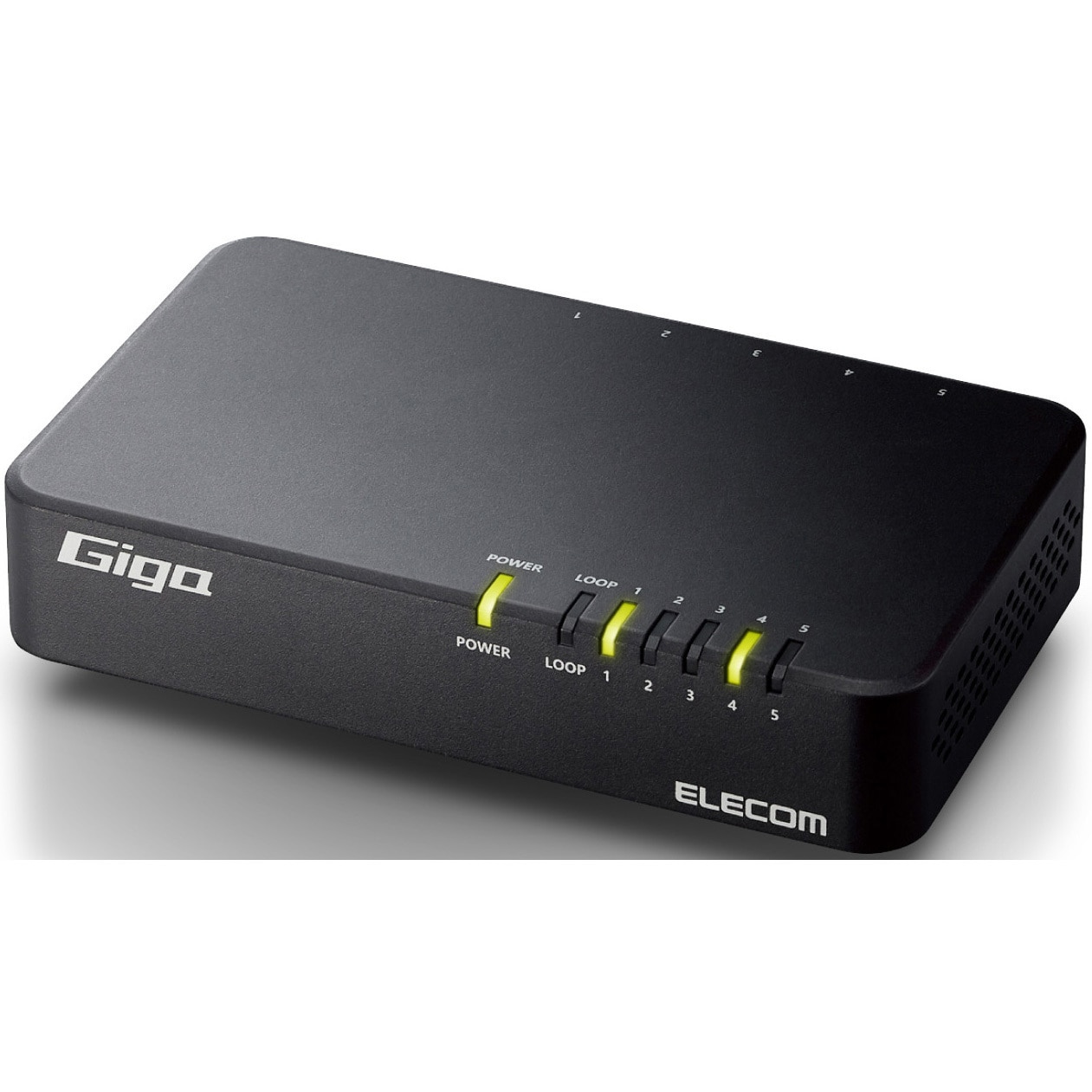 EHC-G05PN4-JB スイッチングハブ LANハブ 5ポート Giga対応
