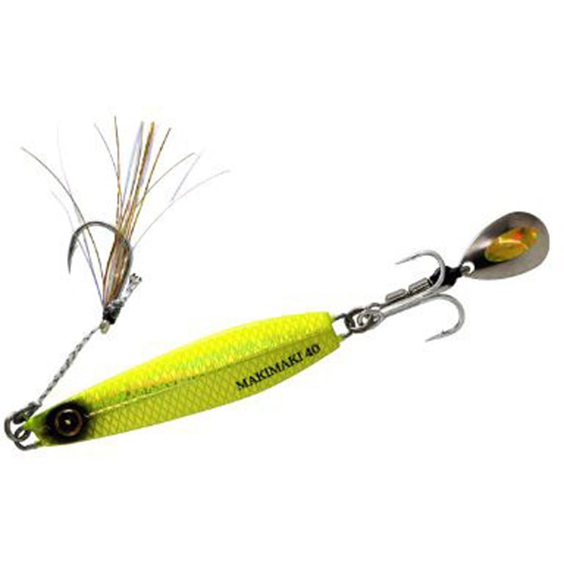 FS417 ジャックアイ マキマキ 40g HAYABUSA 種類14 リアル魚鱗チャート