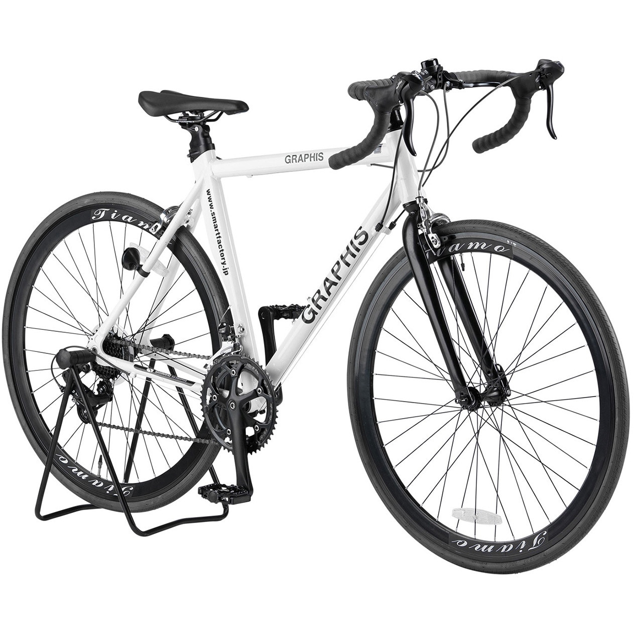 GR-Tiamo 700Cロードバイク 14段変速 アルミフレーム 1台 GRAPHIS
