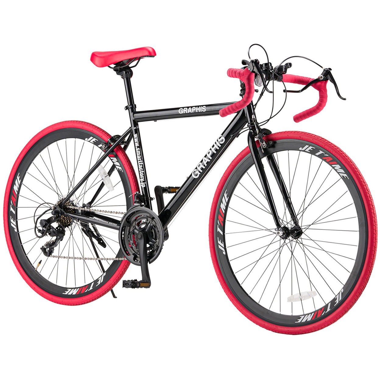 GR-Je t'aime 700Cロードバイク 21段変速 1台 GRAPHIS 【通販モノタロウ】