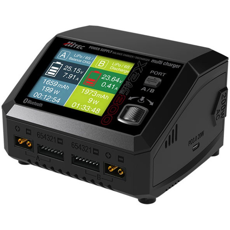 ウ*ー様 Hitec X2 V COMPACT バッテリー充電器 ハイテック 5 AC