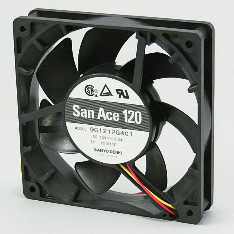 9G1212G401 SanACE DCファン 1台 山洋電気 【通販モノタロウ】