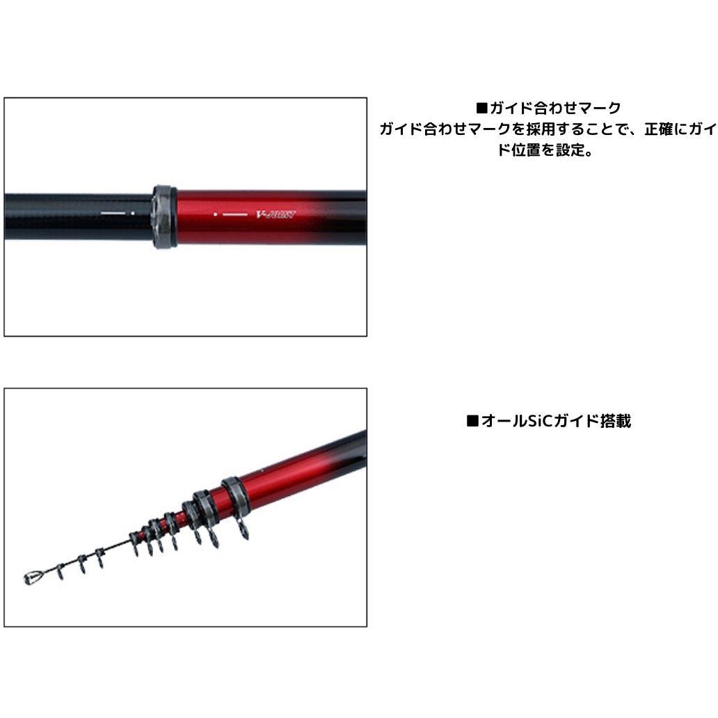 2-36MP・N 小継飛竜 DAIWA(ダイワ)[船舶用品・漁業資材] 継数5本 全長