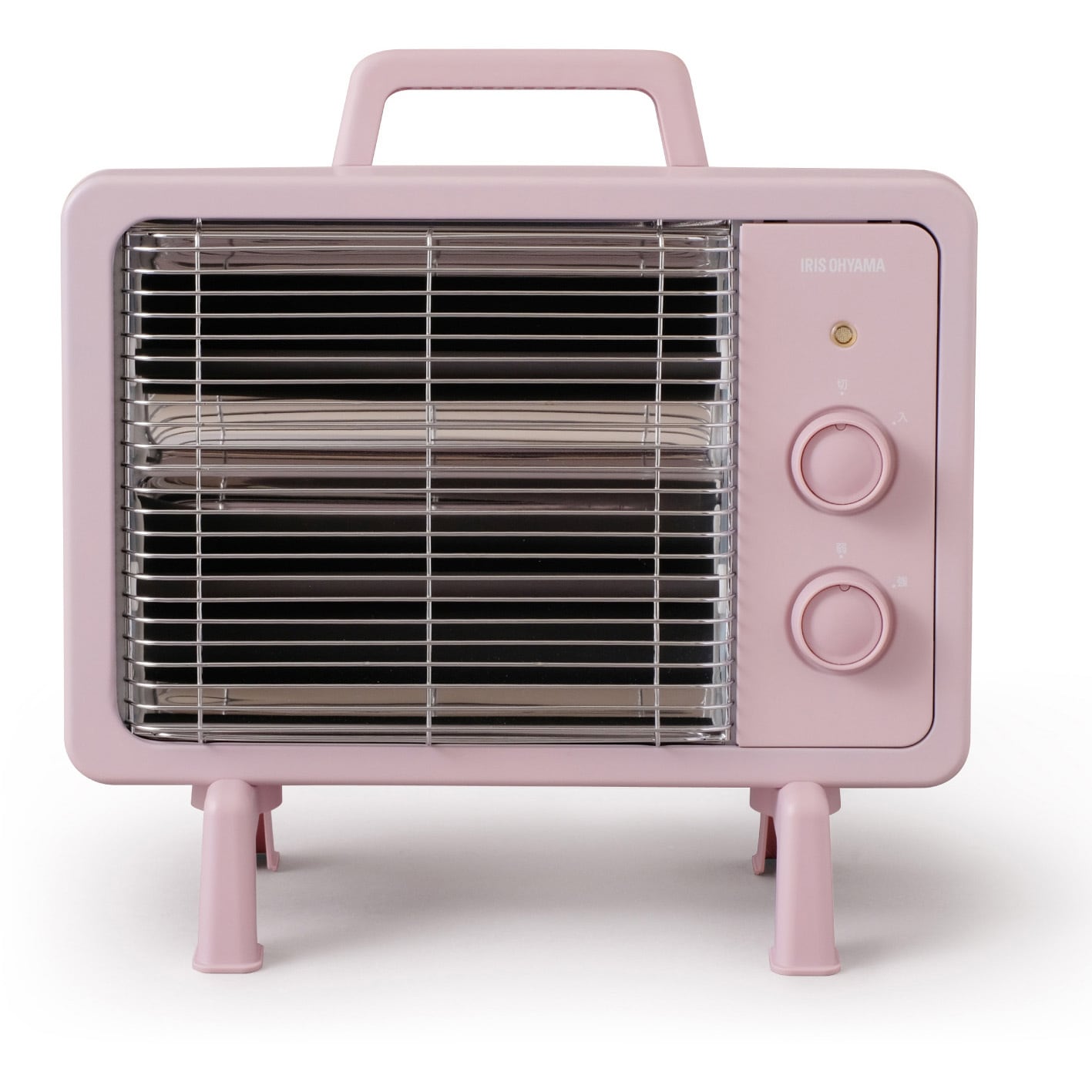 IEHDB-800-P 遠赤外線電気ストーブ 小型 ブラックコートヒーター 1台