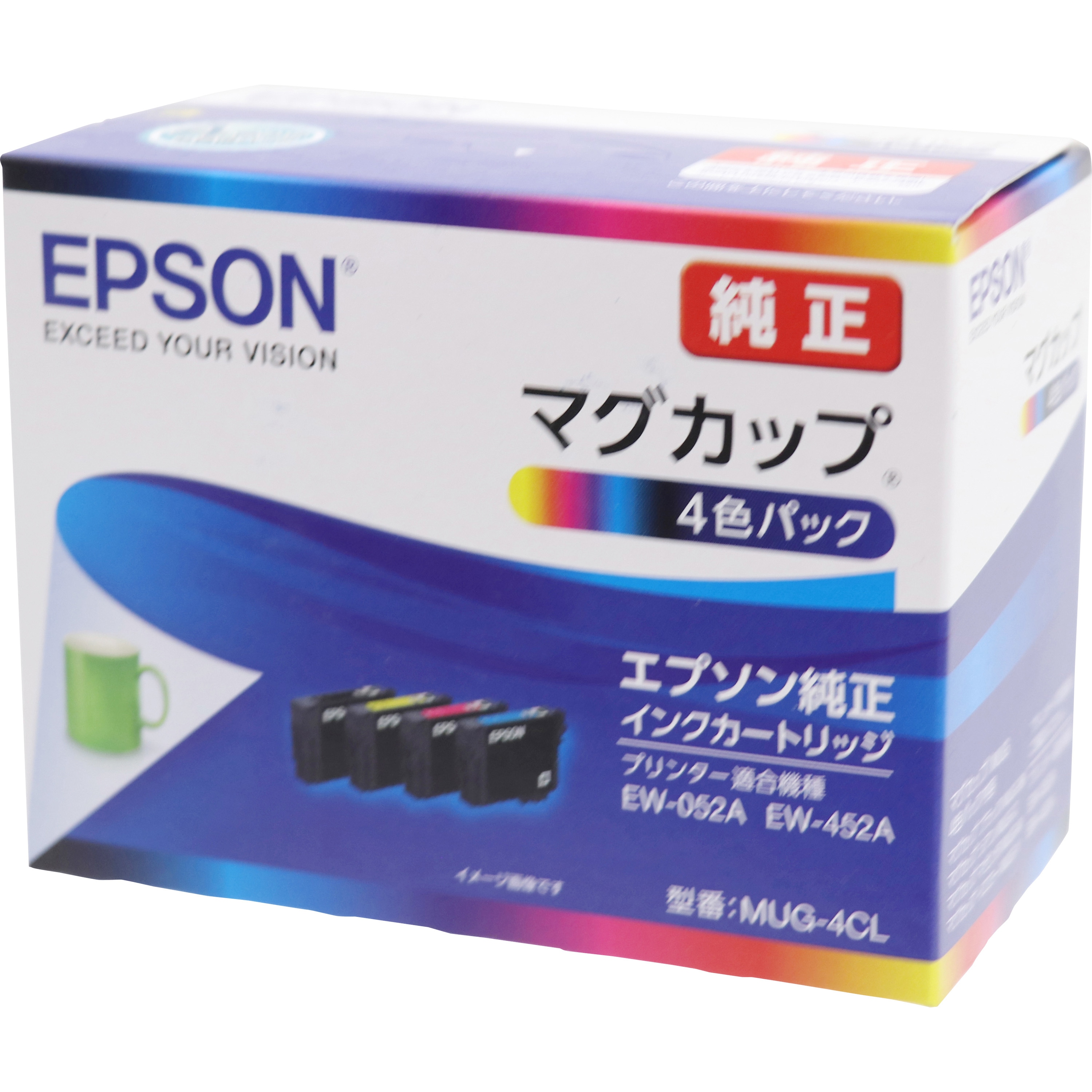 MUG-4CL 純正インクカートリッジ EPSON マグカップ EPSON 適合機種EW