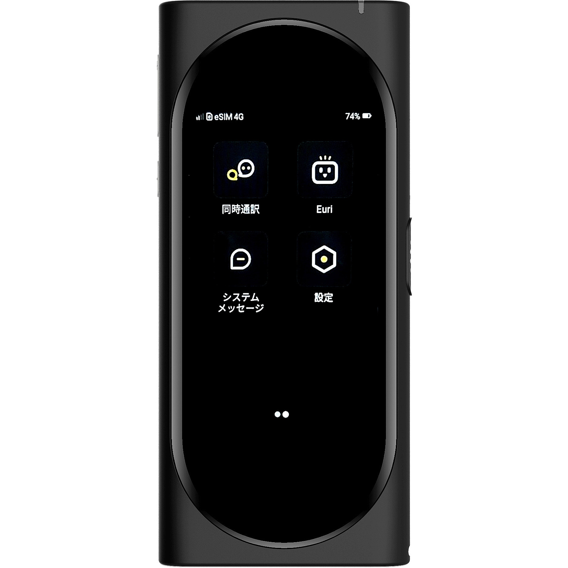 Langogo Genesis BK Langogo Genesis AI搭載 翻訳機 Langogo(ラン