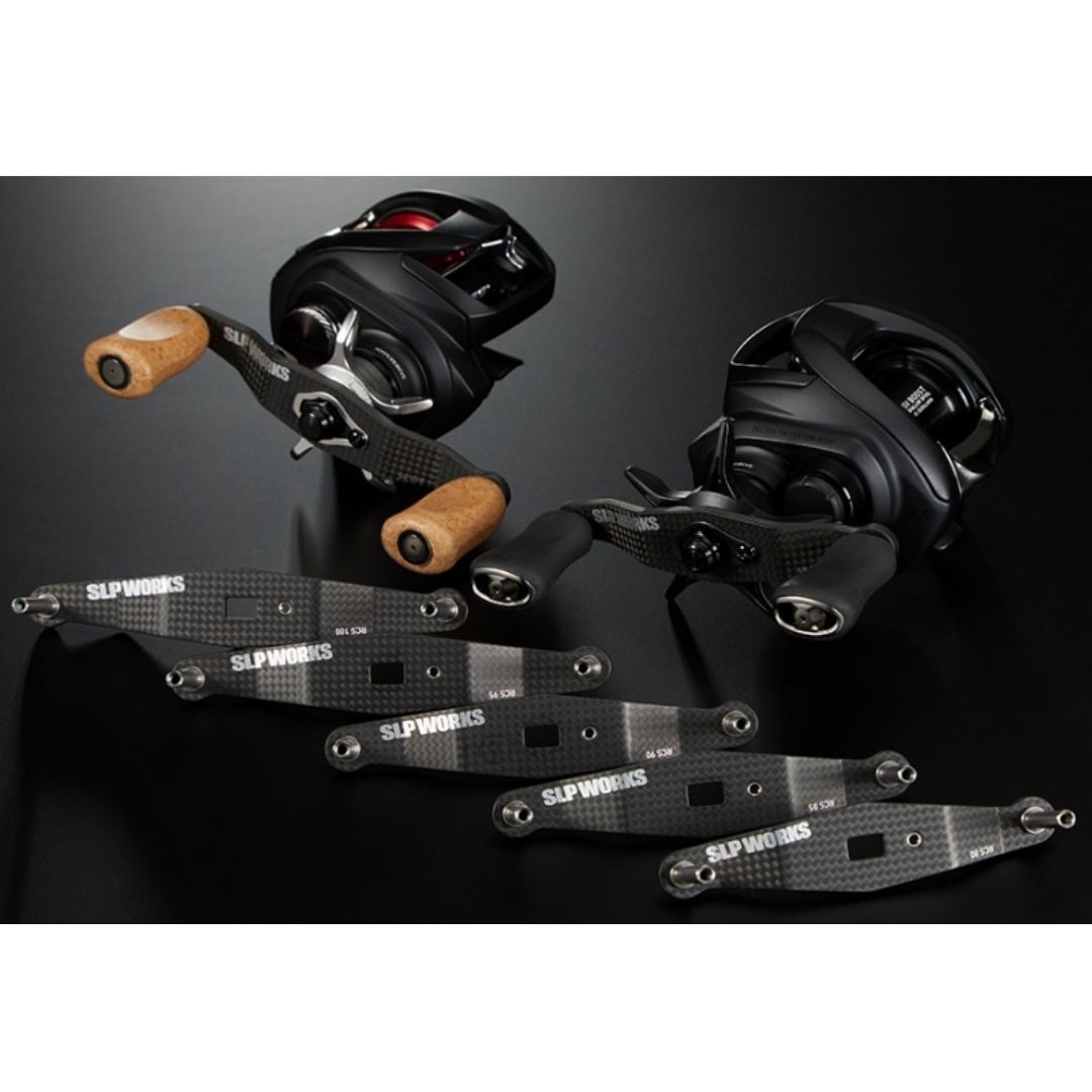 85mm 23RCSB カーボンクランクハンドル 1個 SLP WORKS(エスエルピー