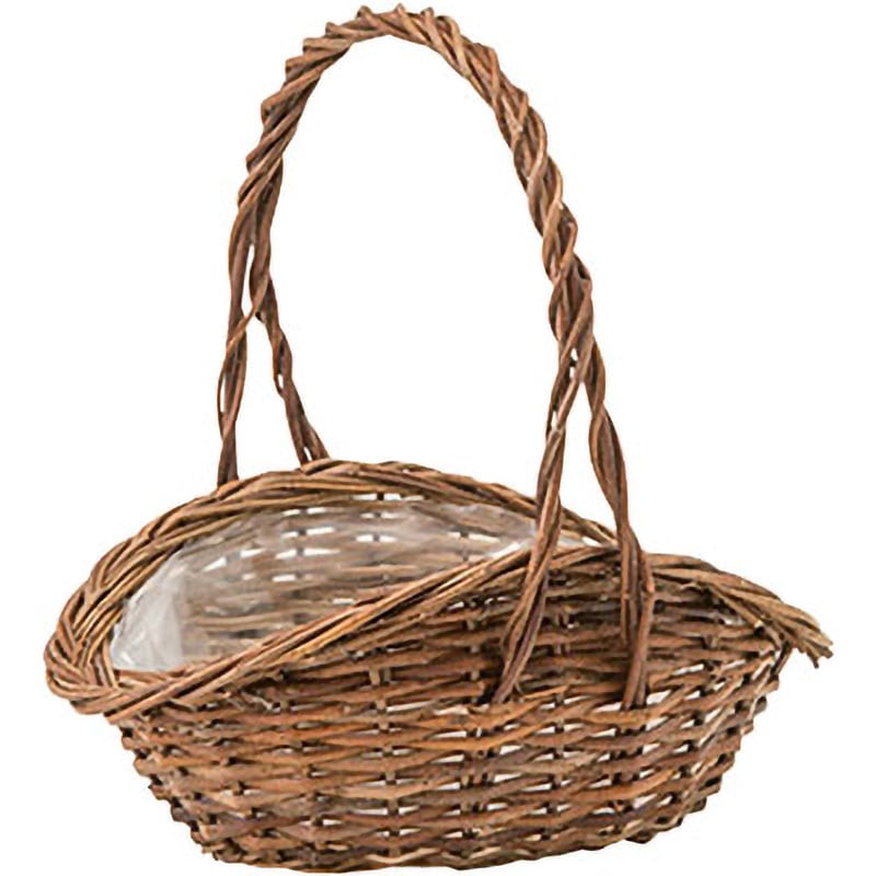 11660 ウィッカーバスケット ウェーブ 1個 ポッシュリビング 【通販
