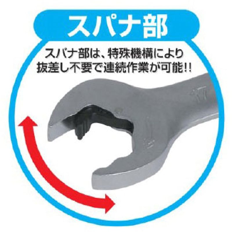 DSQ700P クイックスパナセット 1セット(7本) TONE(トネ/旧:前田金属