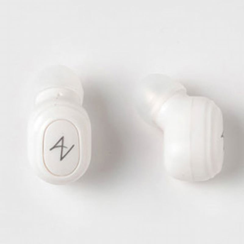 QB-082WH Bluetooth 5.0 ワイヤレス イヤホン 軽量 防水IPX4 1個 QTJ