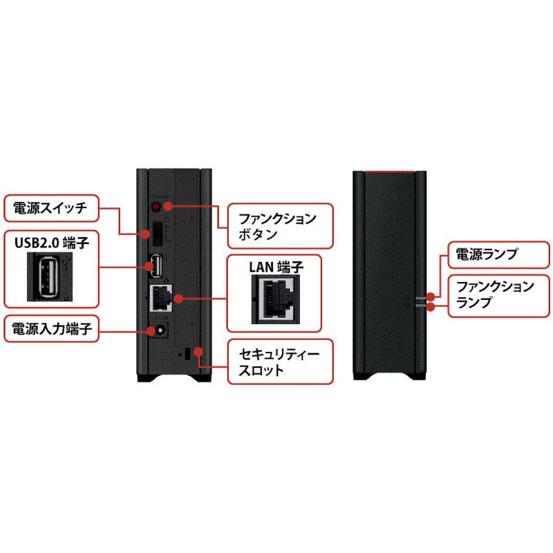 LS210D0401G リンクステーション ネットワーク対応HDD BUFFALO