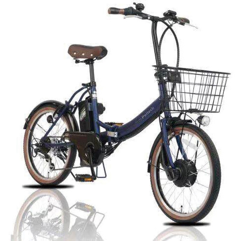 TDN-206-NYB 折り畳み電動アシスト自転車 TDN-206【簡易組立必要