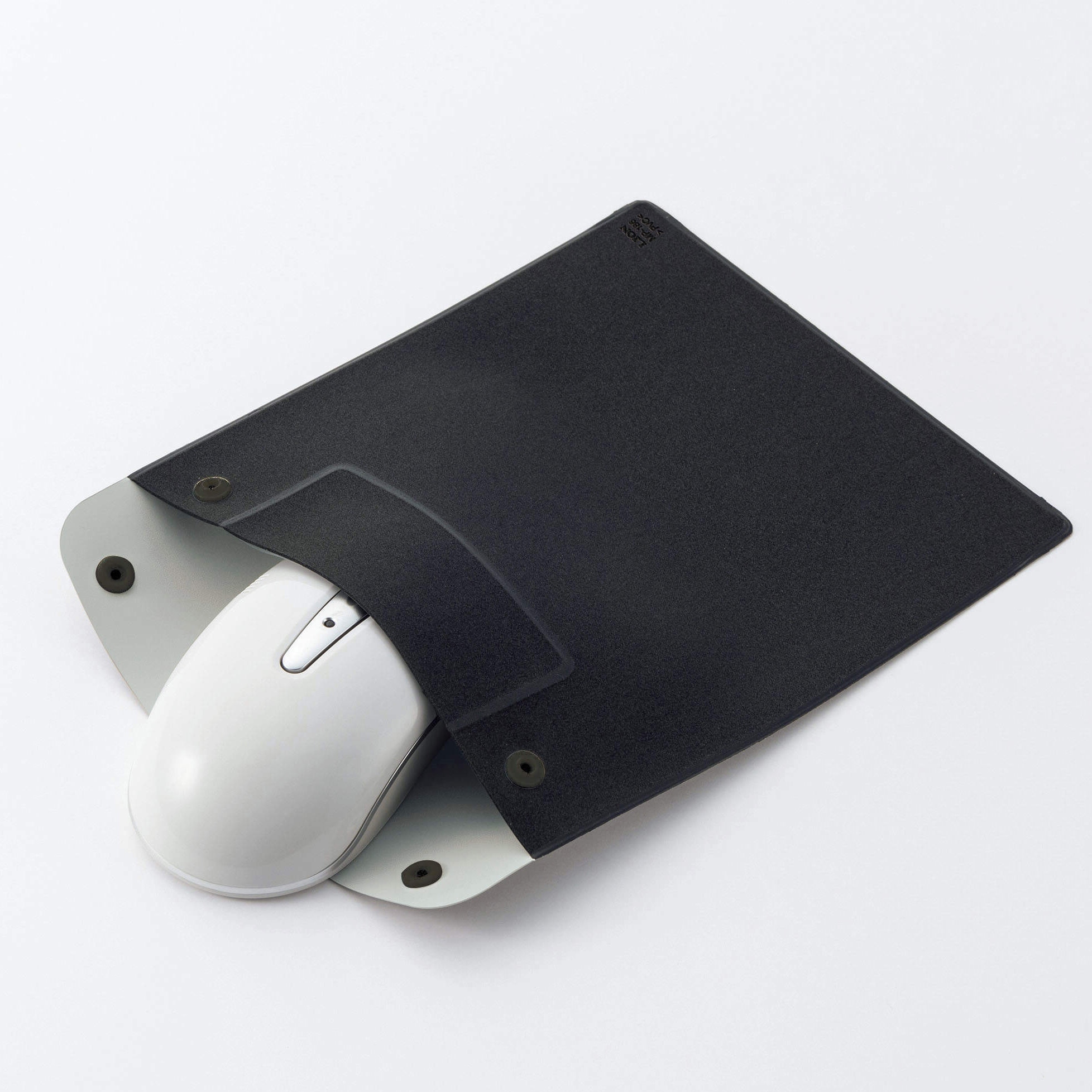 MP-186 H マウスパッドポケット LION (ライオン事務器) グレー色 縦