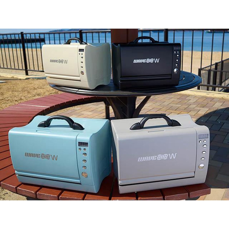 WAVE BOX W BLACK ポータブル電子レンジ 1個 WAVE BOX 【通販モノタロウ】