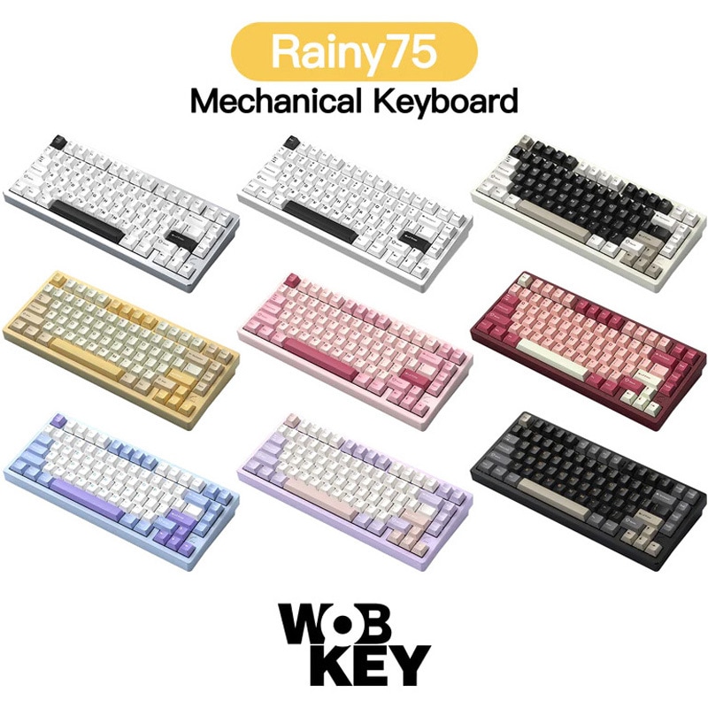 SR75Blu Rainy75 Color WOBKEY ブルー色 幅320mm奥行135mm高さ35mm