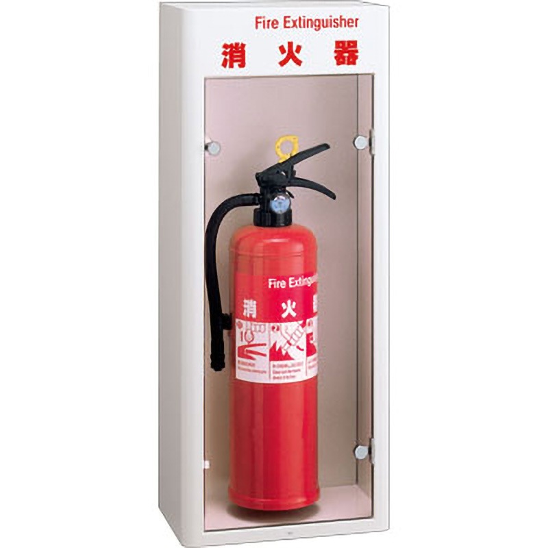 UFB-4F-273HZB-PWH 消火器ケース(壁掛・床置) UNION(ユニオン