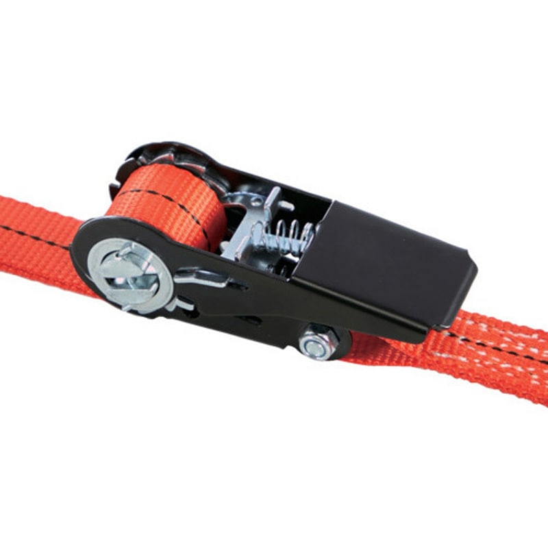 GV25A-125J ベルト荷締機 TRUSCO Jフック ベルト幅25mmベルト長さ巻取