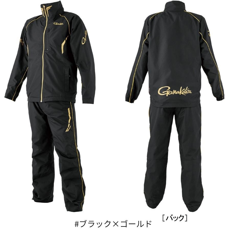 GM3791 ウィンドブレーカースーツ がまかつ Gamakatsu #ブラック