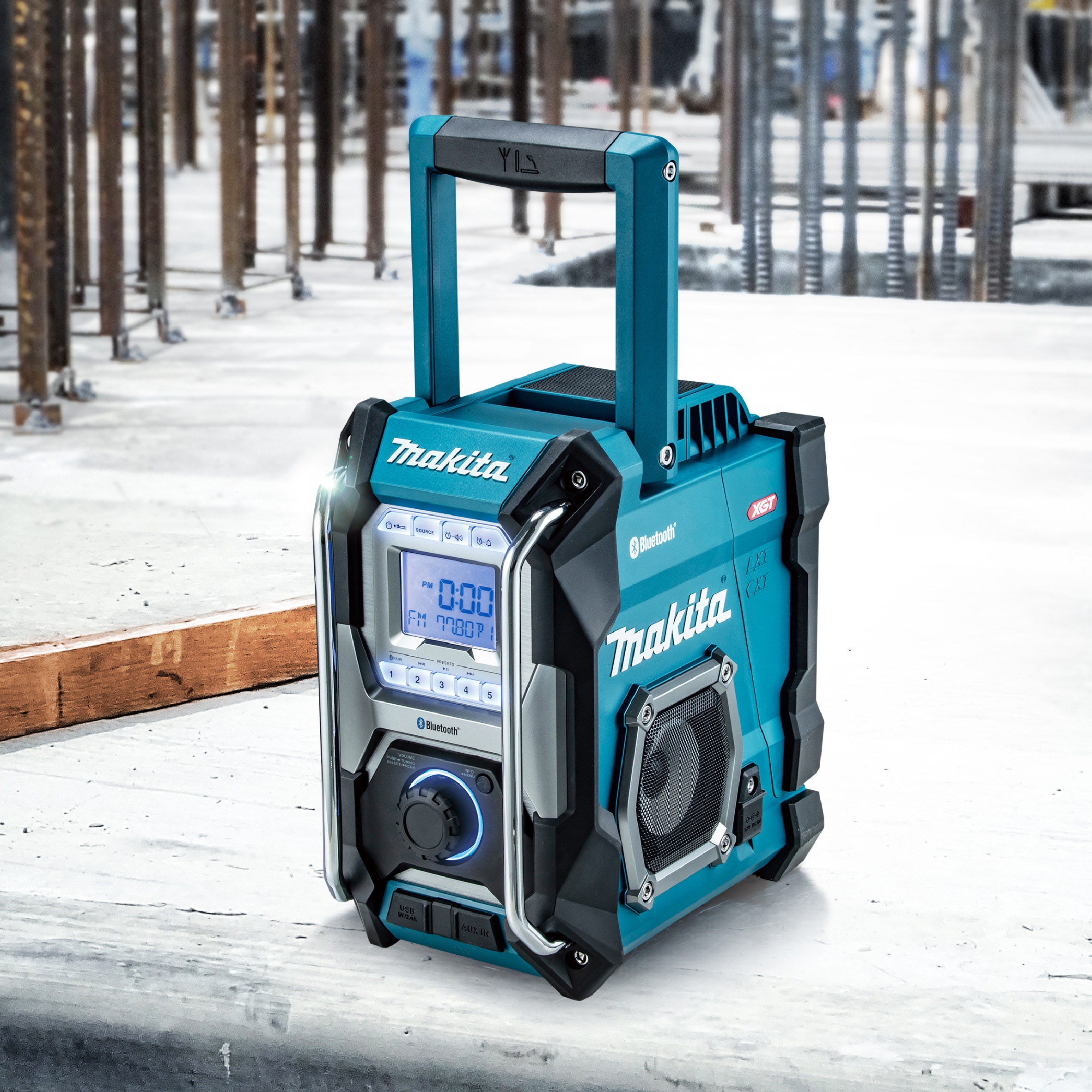 MR001GZW 充電式ラジオ シンプルタイプ 1台 マキタ 【通販モノタロウ】